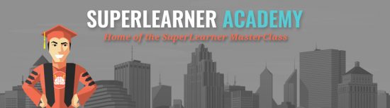This episode is brought to you by my premium online training - The Become a SuperLearner Master Class. To learn more or check out a FREE trial with no credit card required, simply click the banner above!