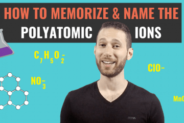 Memorizing the polyatomic ions, or any other chemical formula, is hard. But, with the right system, you can learn how to memorize them in a lasting way.