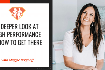 In this episode with Maggie Berghoff, we are talking about her amazing story, and we discover what it really takes, health-wise, to become a high-performer.