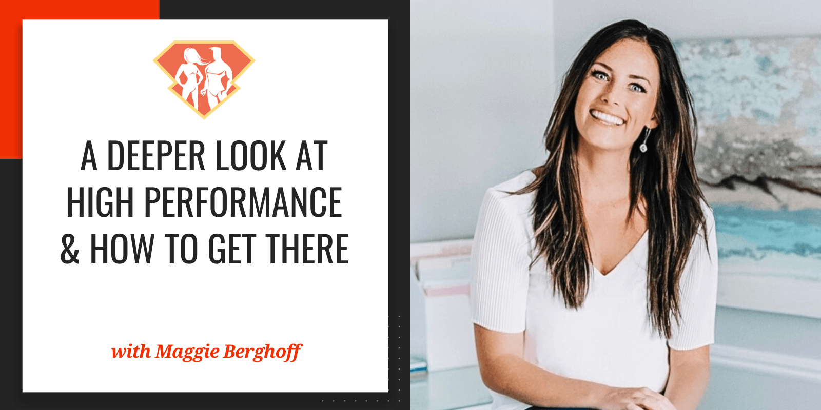 In this episode with Maggie Berghoff, we are talking about her amazing story, and we discover what it really takes, health-wise, to become a high-performer.